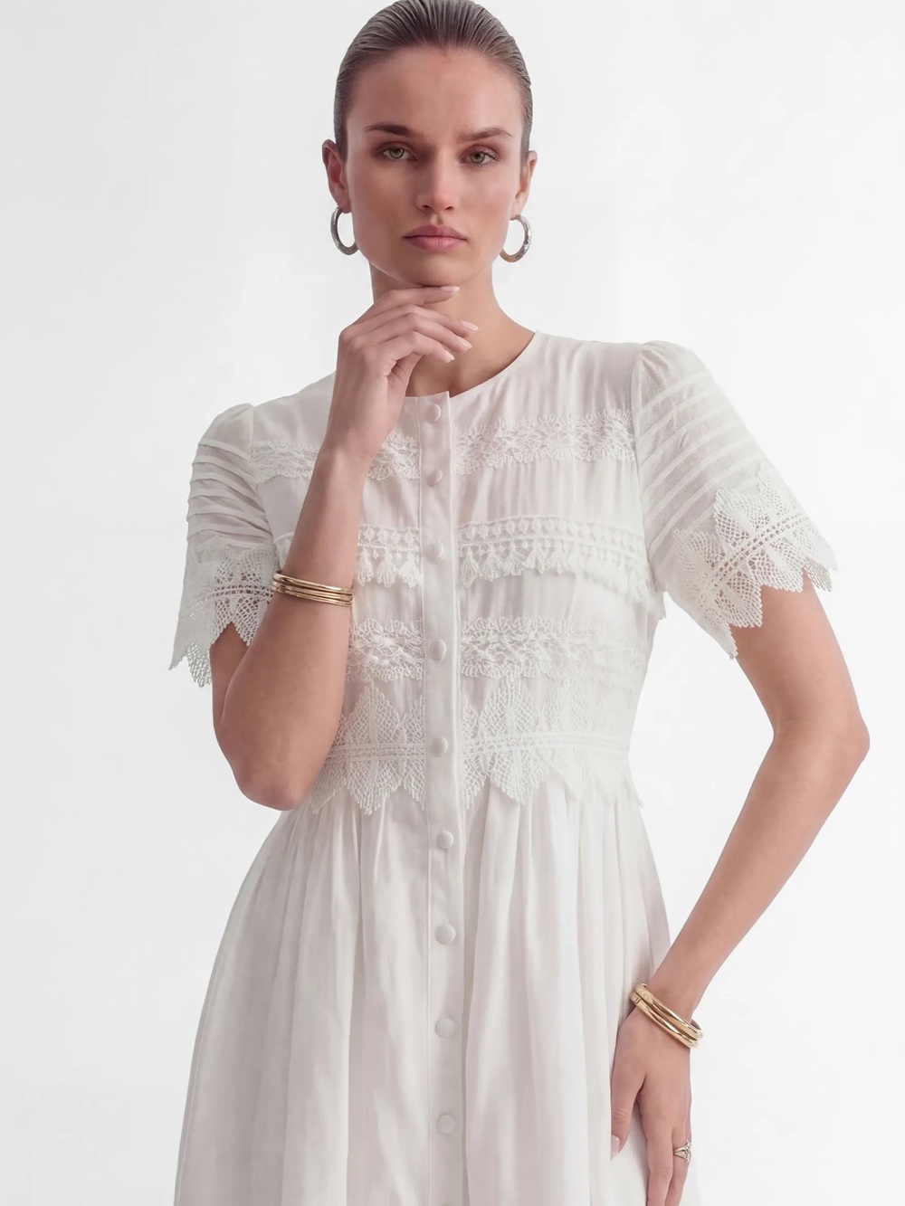 Sunfere White Mini Dress - Elegant White Women's Dress